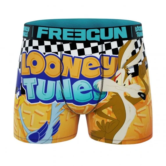 Boxer Mann Mikrofaser Looney Tunes "Cartoon" (Boxershorts Mann) Freegun auf FrenchMarket