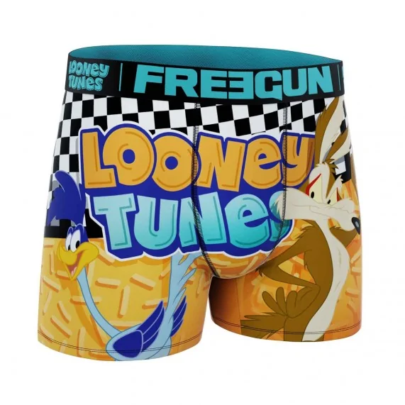 Boxer Mann Mikrofaser Looney Tunes "Cartoon" (Boxershorts Mann) Freegun auf FrenchMarket