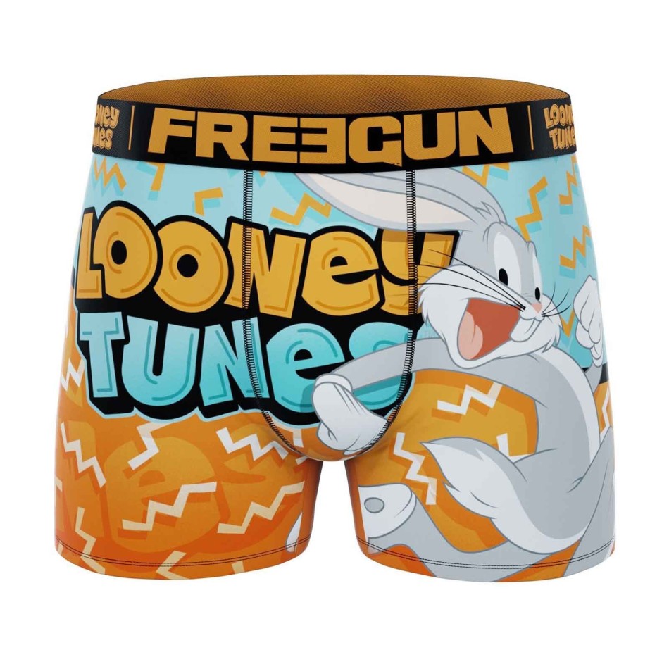 Freegun Looney Tunes herrboxer - officiell tecknad mikrofiber