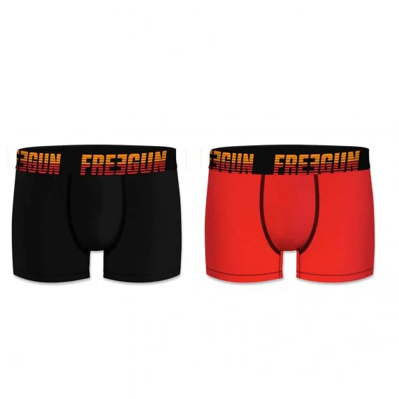 Set di 2 boxer da uomo in cotone (Boxer da uomo) Freegun chez FrenchMarket