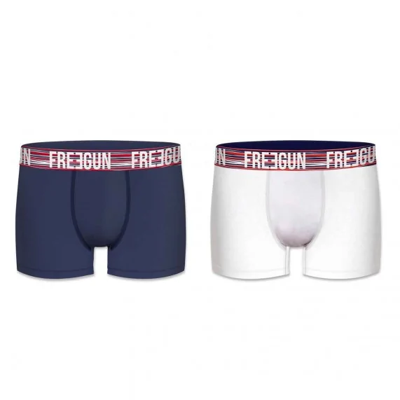Set di 2 boxer da uomo in cotone (Boxer da uomo) Freegun chez FrenchMarket
