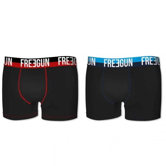 2er-Pack Boxershorts für Männer aus Baumwolle (Boxershorts für Männer) Freegun auf FrenchMarket 2er-Pack Boxershorts für Männer aus Baumwolle (Boxershorts für Männer) Freegun auf FrenchMarket