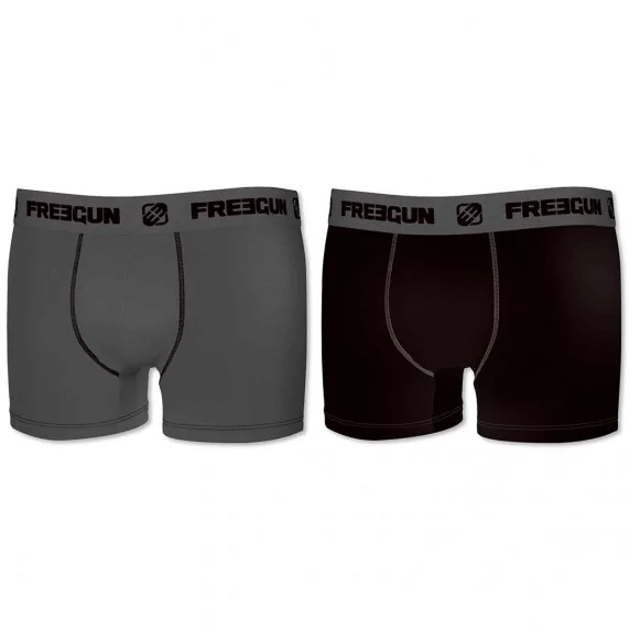 Lote de 2 calzoncillos bóxer de algodón para hombre (Calzoncillos para hombre) Freegun chez FrenchMarket Lote de 2 calzoncillos bóxer de algodón para hombre (Calzoncillos para hombre) Freegun chez FrenchMarket