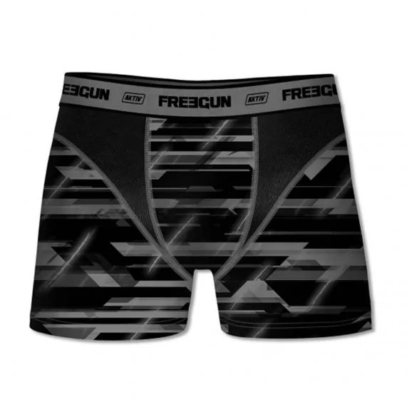 2er-Pack Herren Boxershorts Mikrofaser Aktiv' Sport (Boxershorts für Männer) Freegun auf FrenchMarket