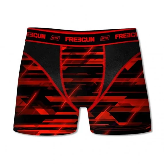 2er-Pack Herren Boxershorts Mikrofaser Aktiv' Sport (Boxershorts für Männer) Freegun auf FrenchMarket