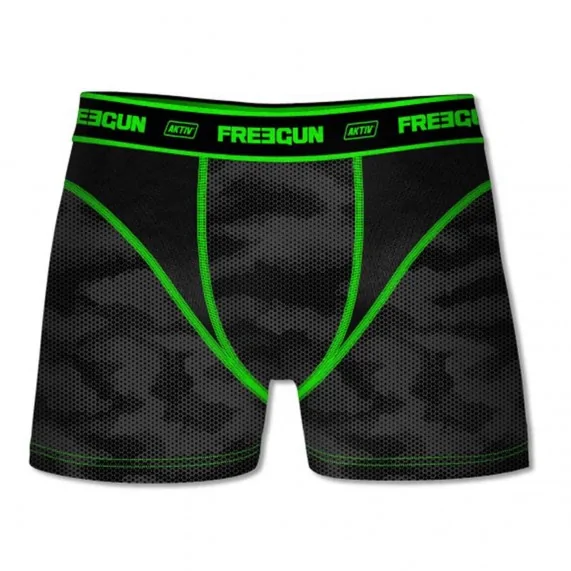 2er-Pack Herren Boxershorts Mikrofaser Aktiv' Sport (Boxershorts für Männer) Freegun auf FrenchMarket