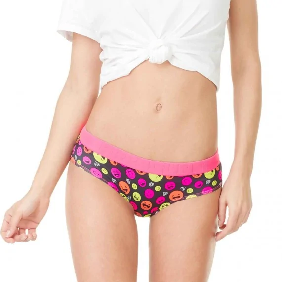Calzoncillos bóxer de microfibra para mujer "Emoji (Boxers) Freegun chez FrenchMarket