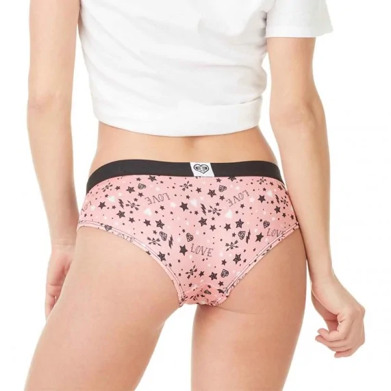 Boxer donna in microfibra fantasia (Boxer - Slip) Freegun chez FrenchMarket