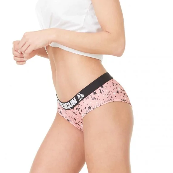 Boxer donna in microfibra fantasia (Boxer - Slip) Freegun chez FrenchMarket