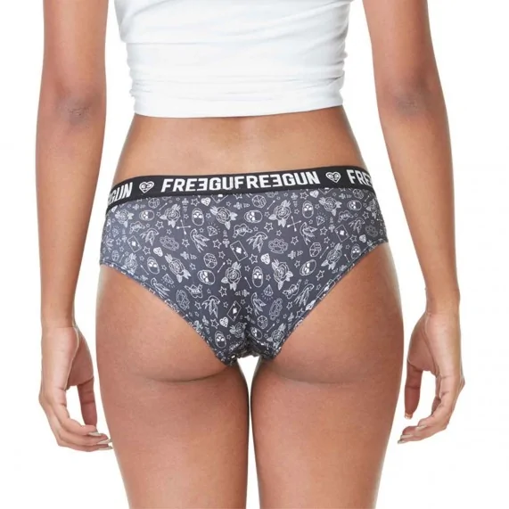 Boxer donna Miss 10" in microfibra (Boxer - Slip) Freegun chez FrenchMarket
