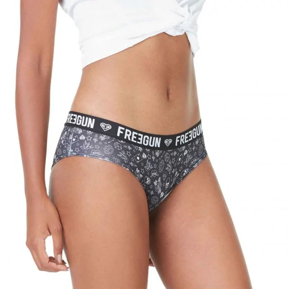 Calzoncillos bóxer de microfibra para mujer Miss 10 (Boxers) Freegun chez FrenchMarket
