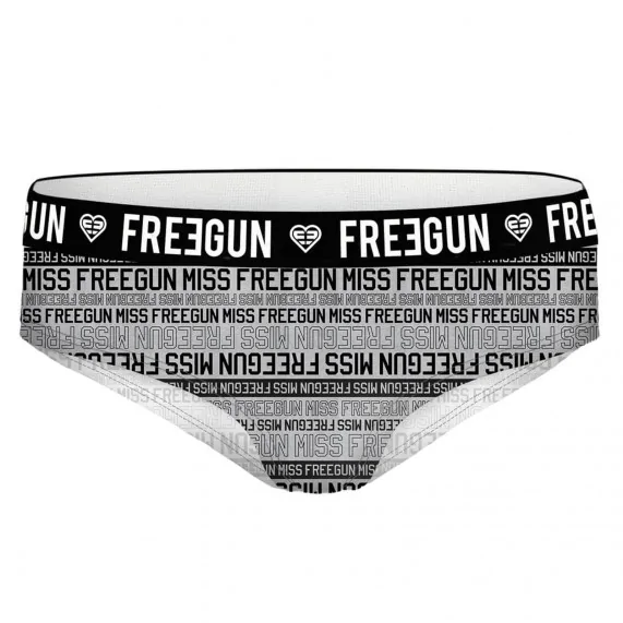Calzoncillos bóxer de microfibra para mujer "Miss 17 (Boxers) Freegun chez FrenchMarket