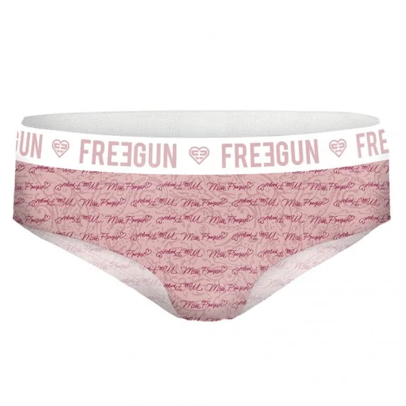 Calzoncillos bóxer de microfibra para mujer "Miss 17 (Boxers) Freegun chez FrenchMarket