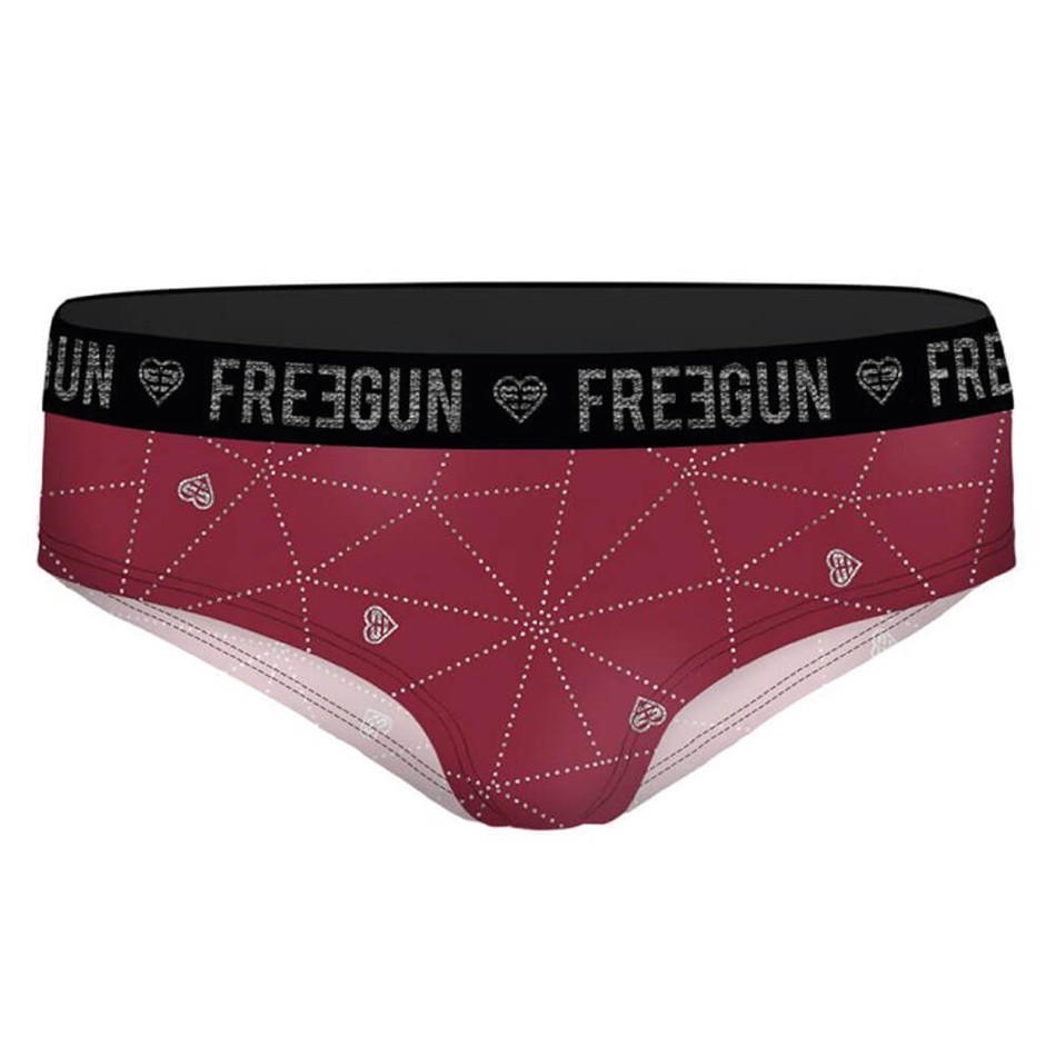 Boxer donna "Miss 18" in microfibra (Boxer - Slip) Freegun chez FrenchMarket