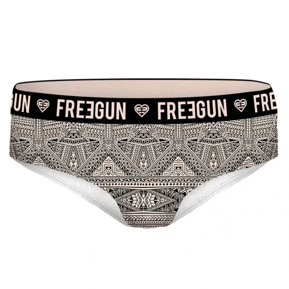 Calzoncillos bóxer de microfibra para mujer "Miss 18 (Boxers) Freegun chez FrenchMarket
