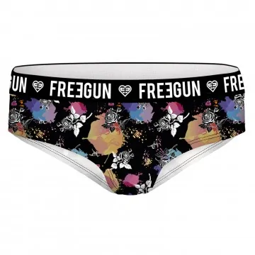 Calzoncillos bóxer de microfibra para mujer "Miss 20 (Boxers) Freegun chez FrenchMarket