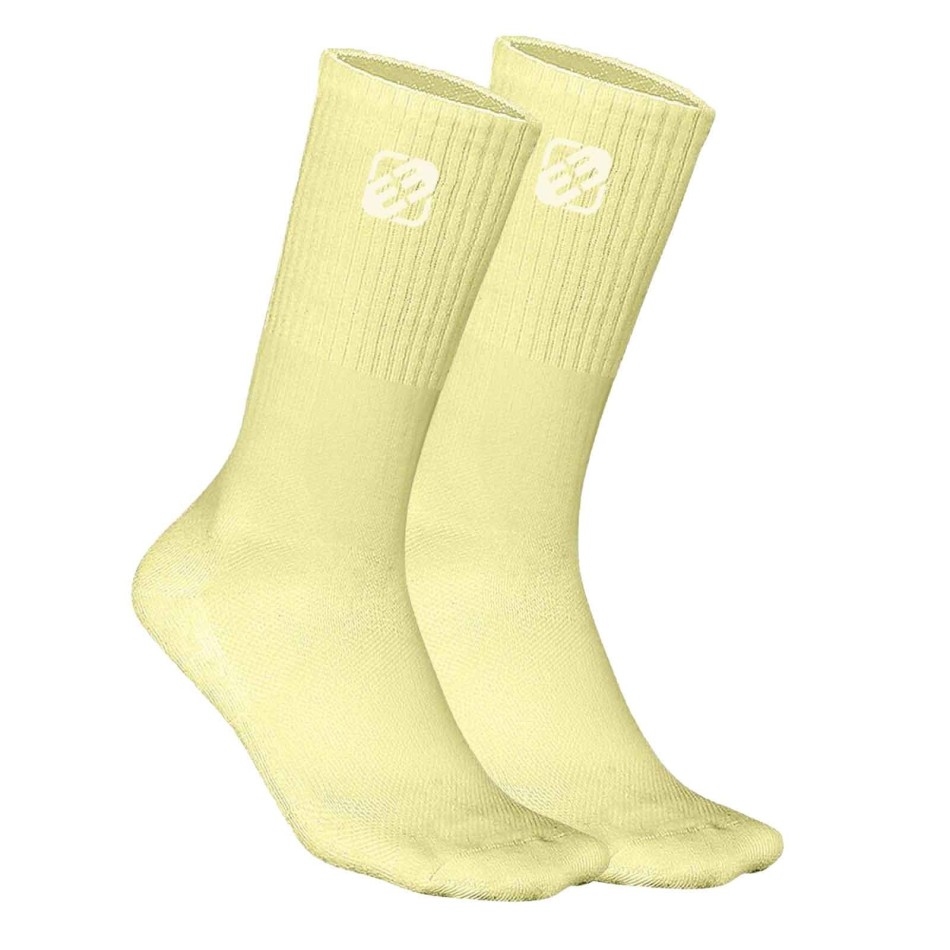 Lot de 6 paires de Chaussettes Hautes Crew "Pastel"
