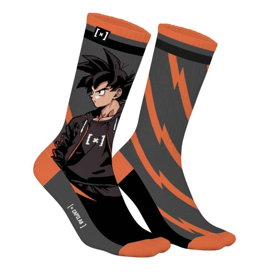 Calzini da tennis "SAN GOKU" DBZ (Sportivo) Capslab chez FrenchMarket