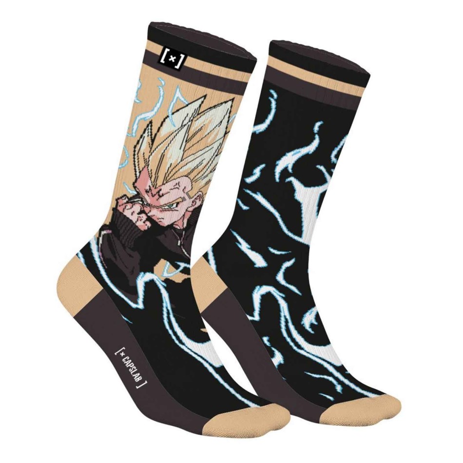 Calcetines de tenis "MAJIN VEGETA" DBZ (Calcetines deportivos) Capslab chez FrenchMarket
