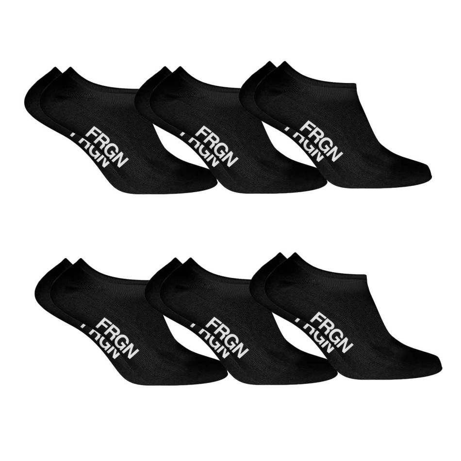 Quarter Socks för män - Set om 6 komfortstrumpor i bomull French Market