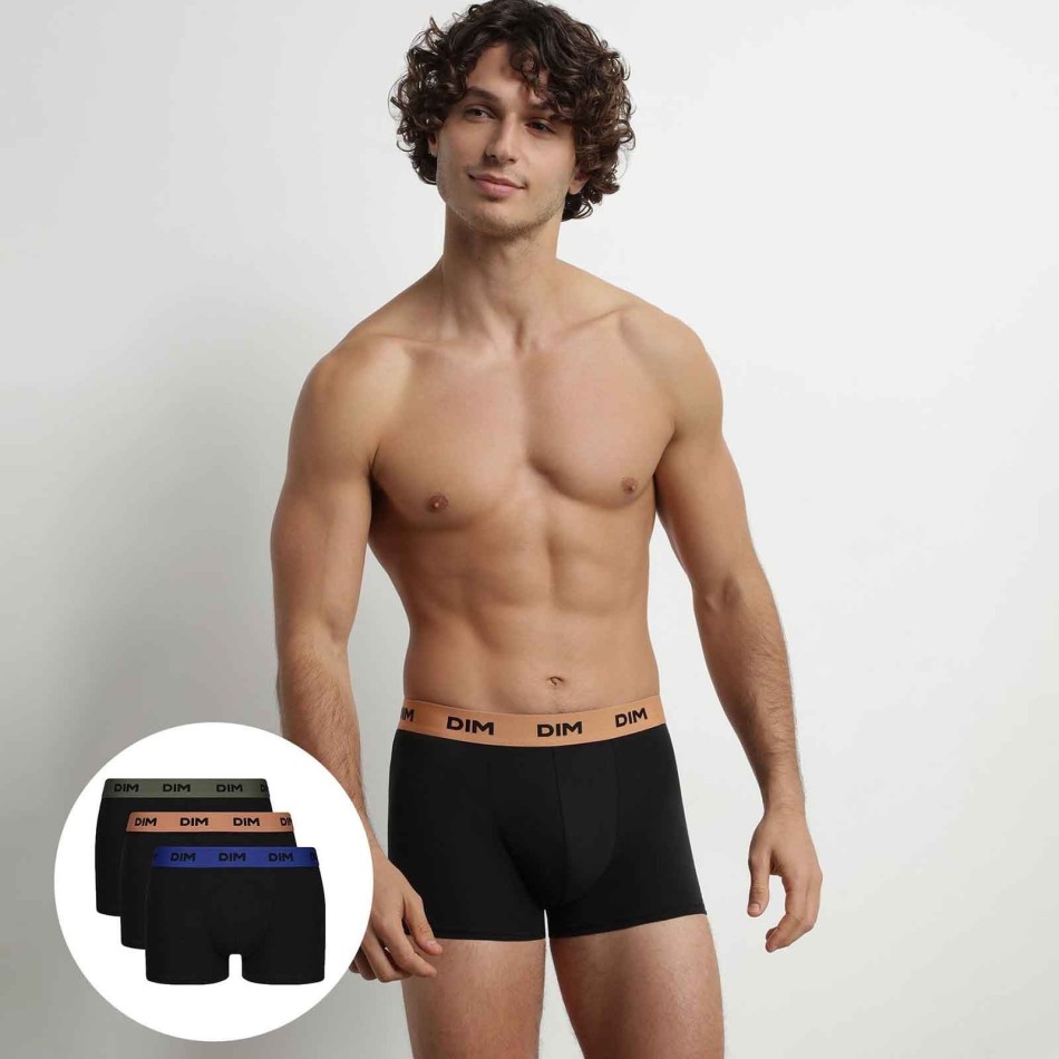 Lot de 3 Boxers Homme Mix & Colors