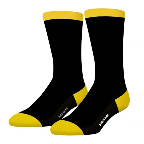 Lot de 4 Paires de Chaussettes Homme "Pokemon" (Chaussettes fantaisies) Freegun chez FrenchMarket