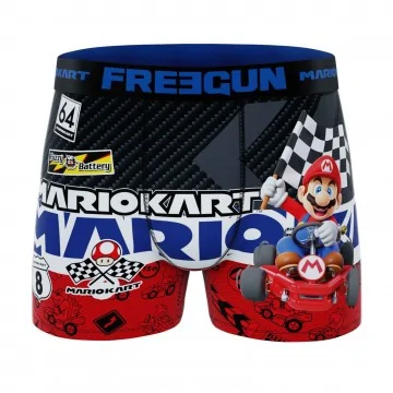 Boxer in microfibra "Super Mario Kart" per uomo (Boxer da uomo) Freegun chez FrenchMarket