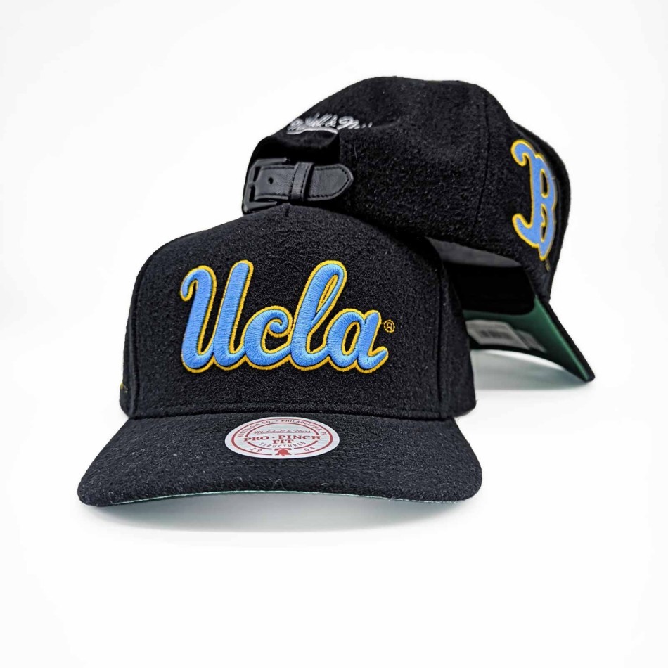 Cappellino NCAA "Kicking Wool Pro" dell'UCLA di Los Angeles (Cappellino) Mitchell & Ness chez FrenchMarket