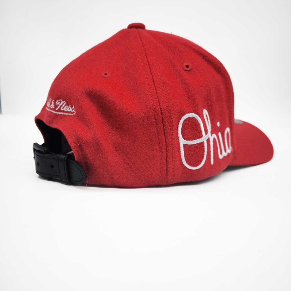 Casquette NCAA Ohio State "Kicking Wool Pro" (Casquettes) Mitchell & Ness chez FrenchMarket