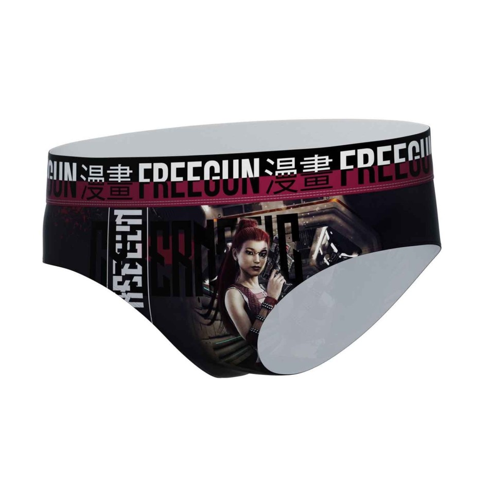 Pack de 5 calzoncillos bóxer de microfibra para mujer (Boxers) Freegun chez FrenchMarket