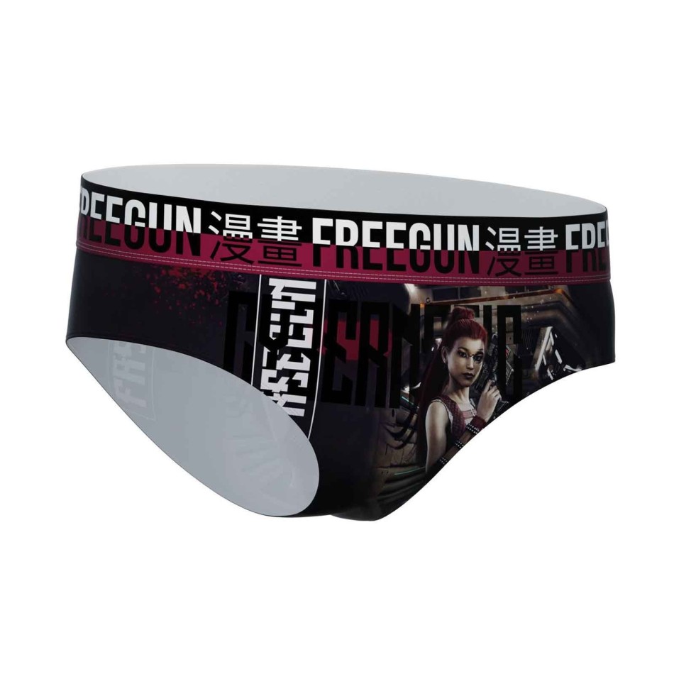 Pack de 5 calzoncillos bóxer de microfibra para mujer (Boxers) Freegun chez FrenchMarket