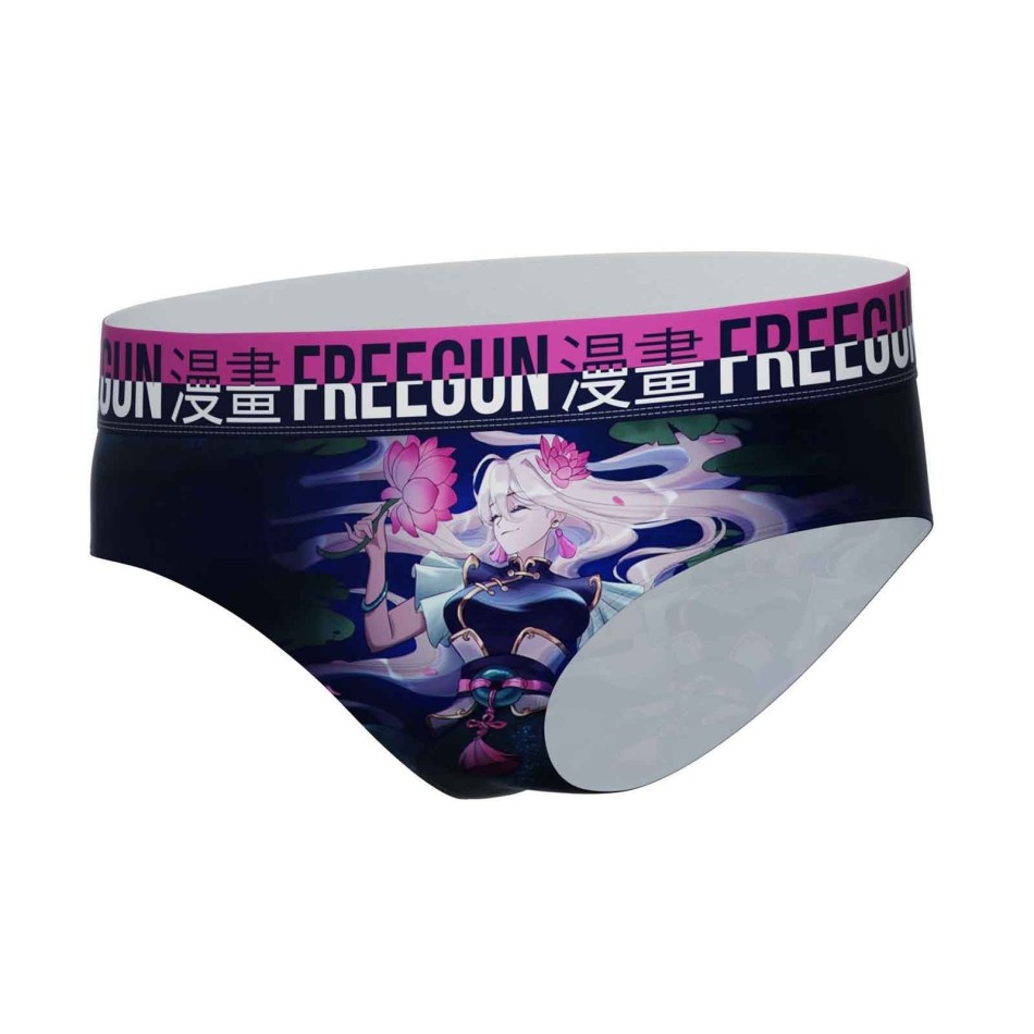 Pack de 5 calzoncillos bóxer de microfibra para mujer (Boxers) Freegun chez FrenchMarket