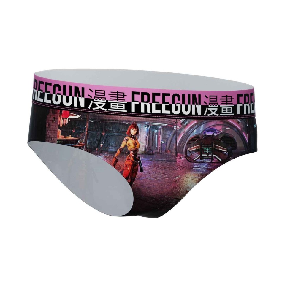 Pack de 5 calzoncillos bóxer de microfibra para mujer (Boxers) Freegun chez FrenchMarket