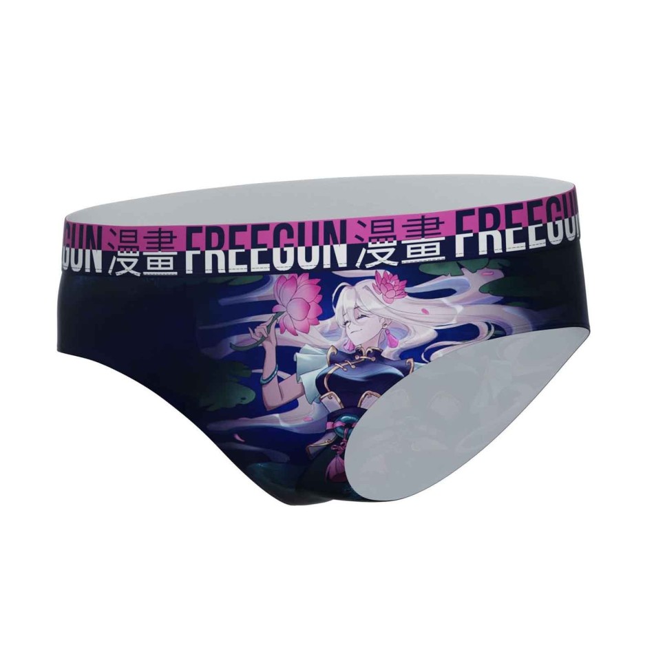 freegun Set med 5 boxerkalsonger med djurskalle för flickor