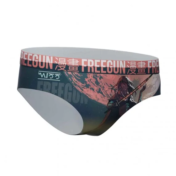 Set van 5 "Animal-Skull" meisjesboxershorts (Boxers/Shorty) Freegun chez FrenchMarket