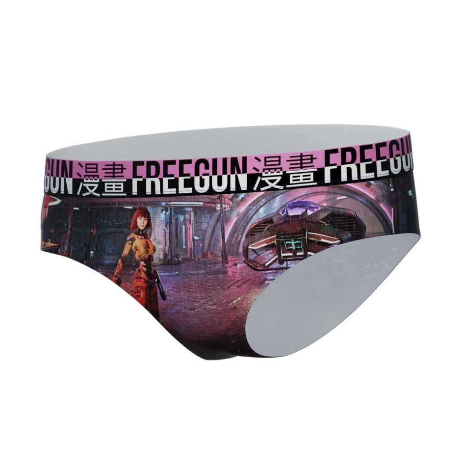 freegun Set med 5 boxerkalsonger med djurskalle för flickor