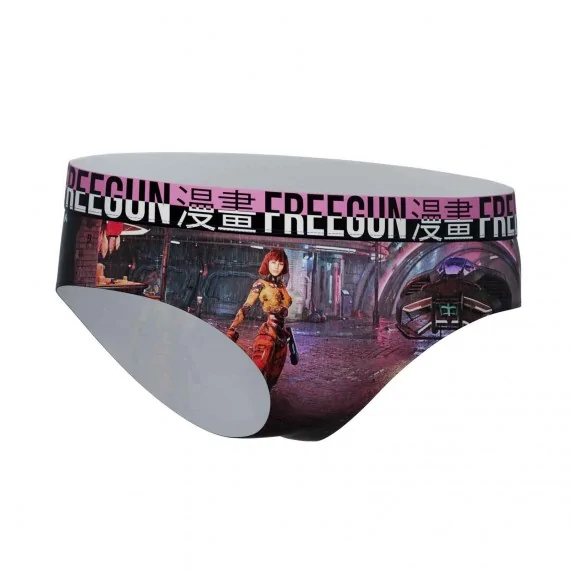 Set van 5 "Animal-Skull" meisjesboxershorts (Boxers/Shorty) Freegun chez FrenchMarket