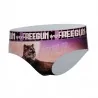 Lote de 6 braguitas tipo bóxer para mujer de microfibra (Boxers) Freegun chez FrenchMarket