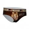 Lote de 6 braguitas tipo bóxer para mujer de microfibra (Boxers) Freegun chez FrenchMarket