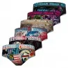 Set di 6 boxer-mutandine da donna in microfibra (Boxer - Slip) Freegun chez FrenchMarket