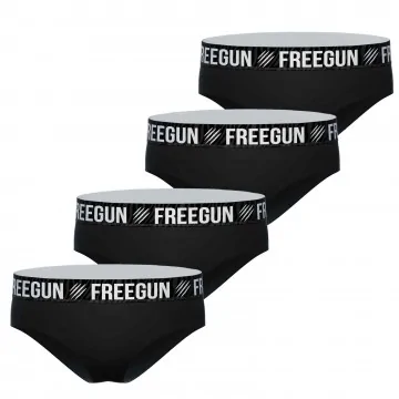 Set of 4 Women's Cotton Boxer Briefs (Boxers) Freegun on FrenchMarket