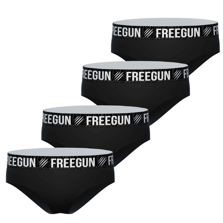 Juego de 4 calzoncillos bóxer de algodón para mujer (Boxers) Freegun chez FrenchMarket