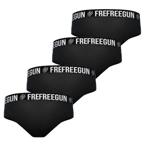 4er-Pack Boxershorts für Frauen aus Baumwolle (Boxers - Höschen) Freegun auf FrenchMarket