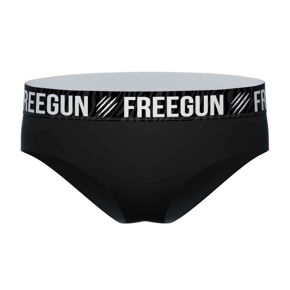 FREEGUN Set om 4 damboxershorts i svart bomull