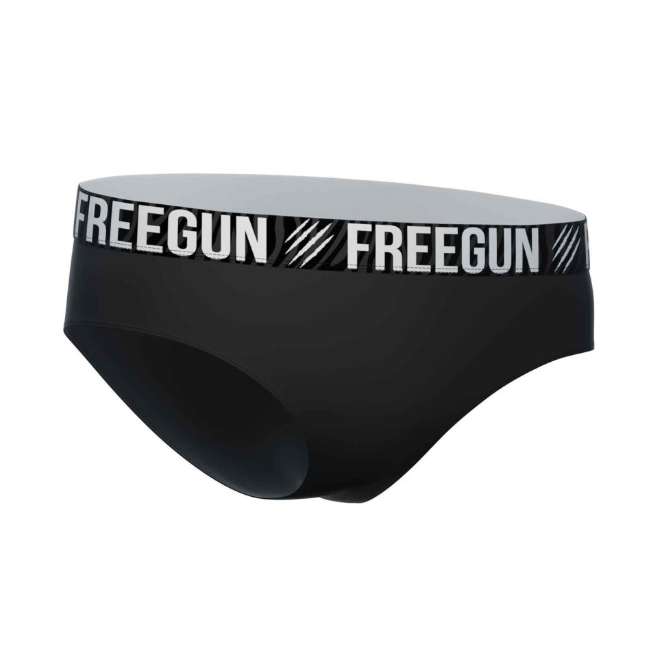 FREEGUN Set om 3 "Miss Flowers"-boxershorts i bomull för flickor