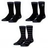 Lot de 3 paires de Chaussettes Homme en Coton "Rugby Square" (Fancy socks) Serge Blanco on FrenchMarket