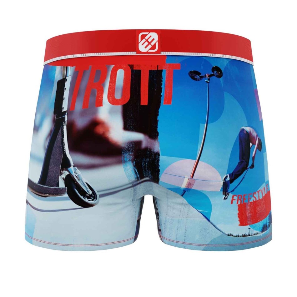 Boxer Homme Microfibre "Scooter Trott" (Boxers Homme) Freegun chez FrenchMarket