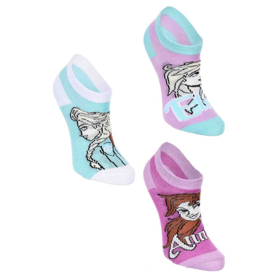 Set of 3 Pairs of "Reines Des Neiges" Girl's Socks (Socks) French Market on FrenchMarket