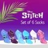 Lote de 6 pares de calcetines Lilo & Stitch para niña (Calcetines) French Market chez FrenchMarket