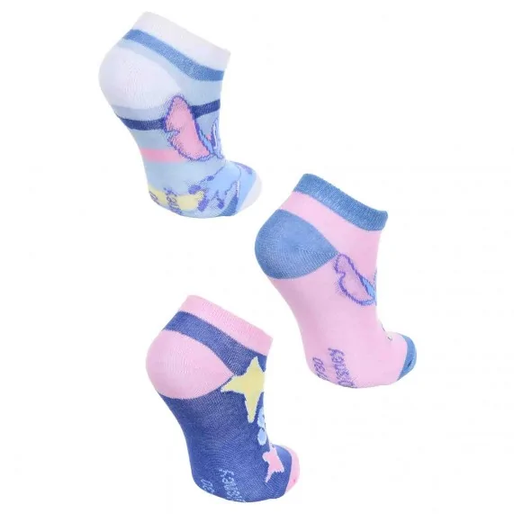 Juego de 3 pares de calcetines para niña Lilo & Stitch (Calcetines) French Market chez FrenchMarket